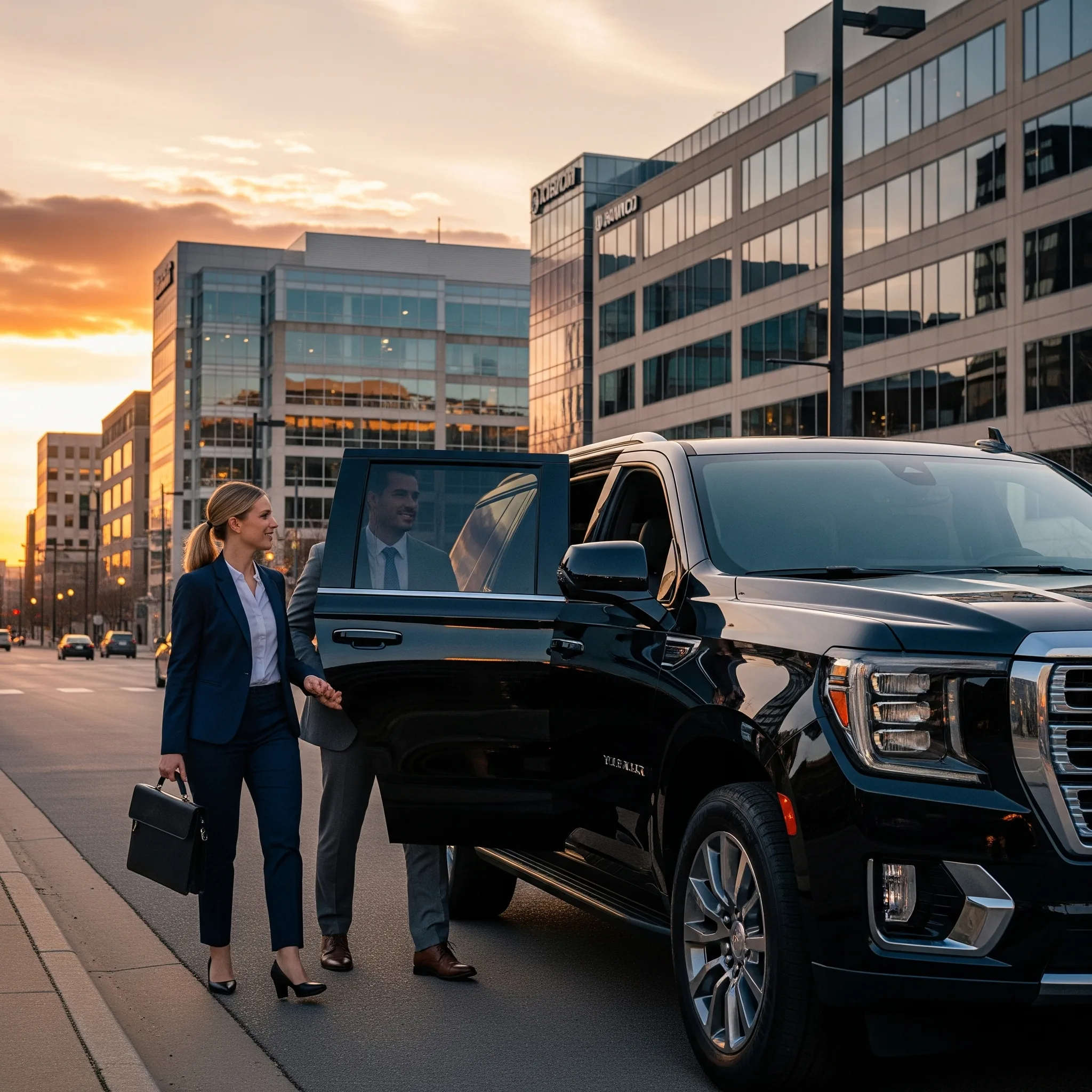Black SUV service for Green Bay executives
