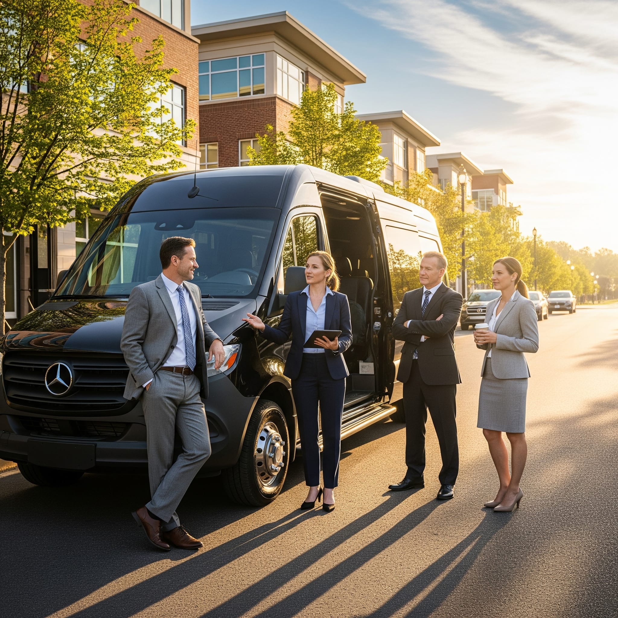 Black car service for Oak Creek executives Black car service for Oak Creek executives