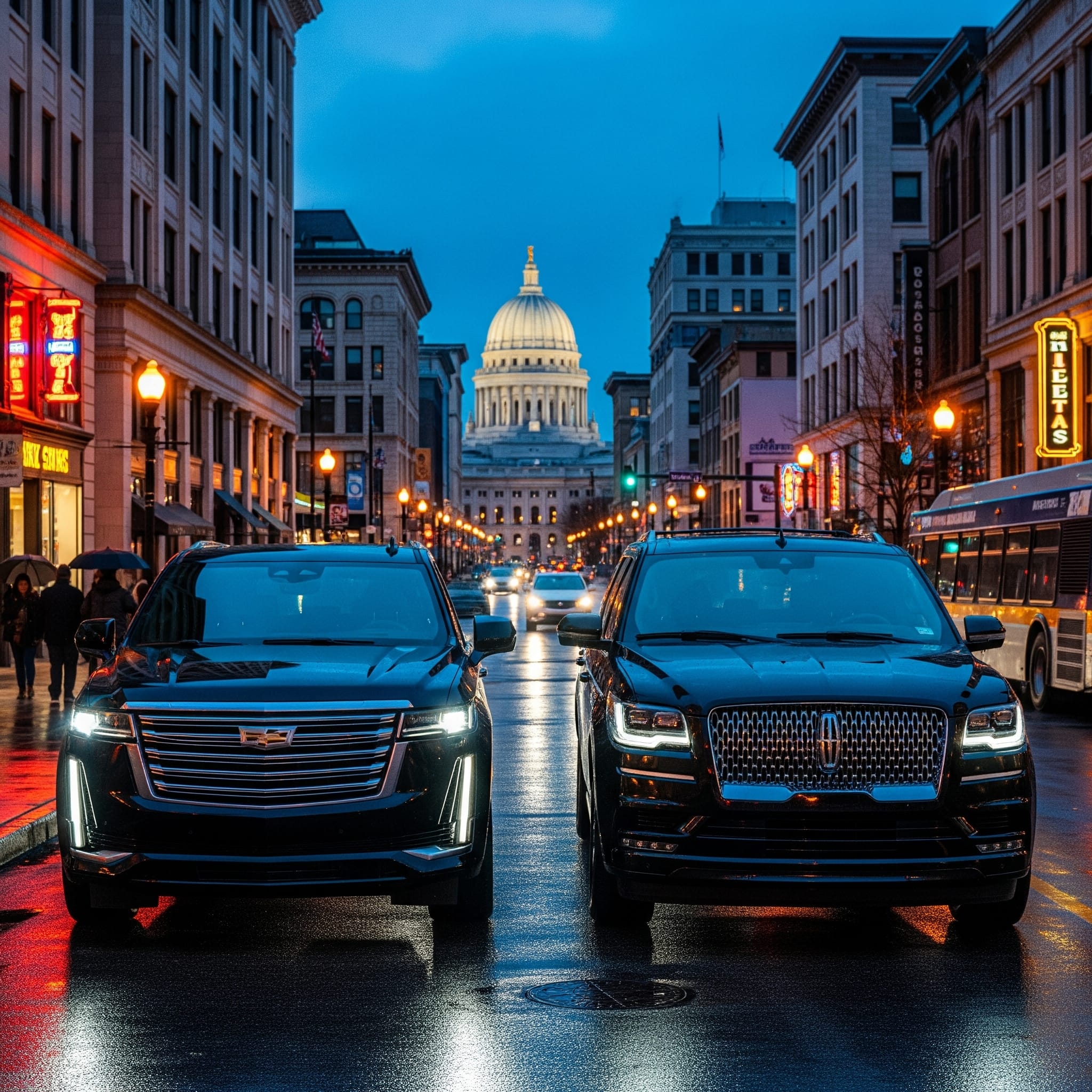 Business limo service Madison