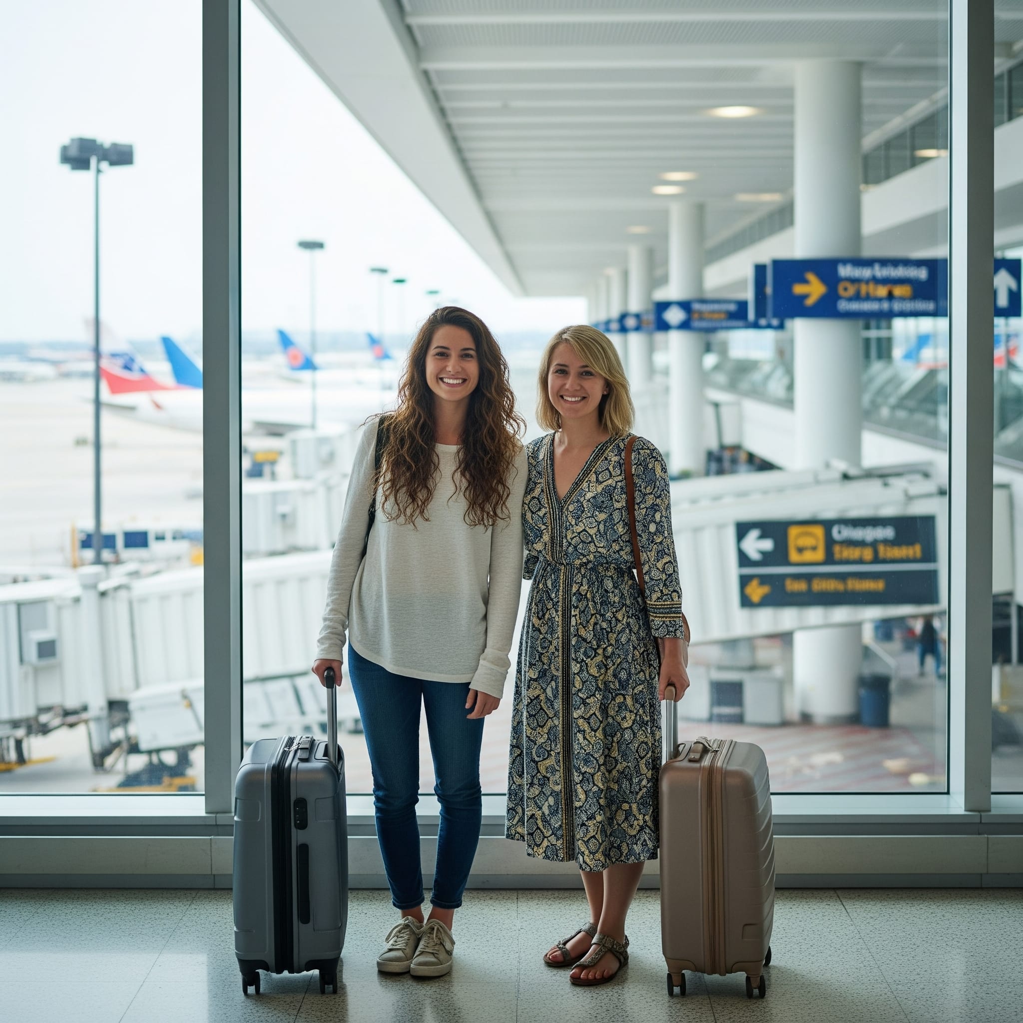 Business travel limousine service at O’Hare Airport Chicago Business travel limousine service at O’Hare Airport Chicago