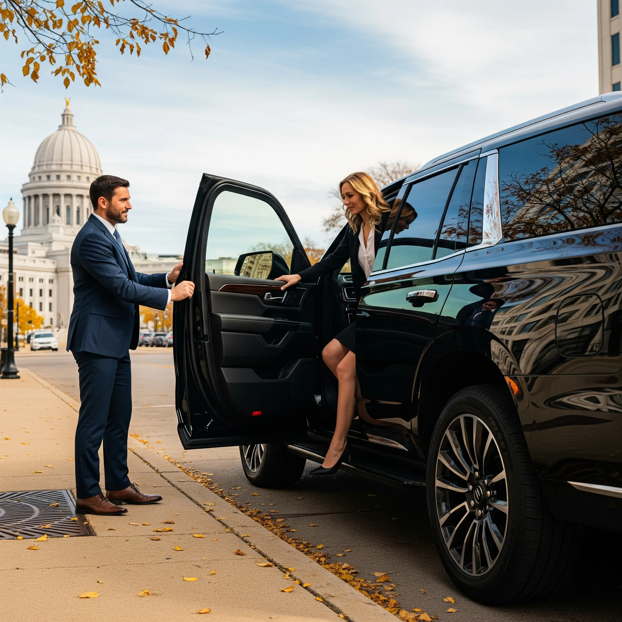 Chauffeur Service Across Madison WI Chauffeur Service Across Madison WI
