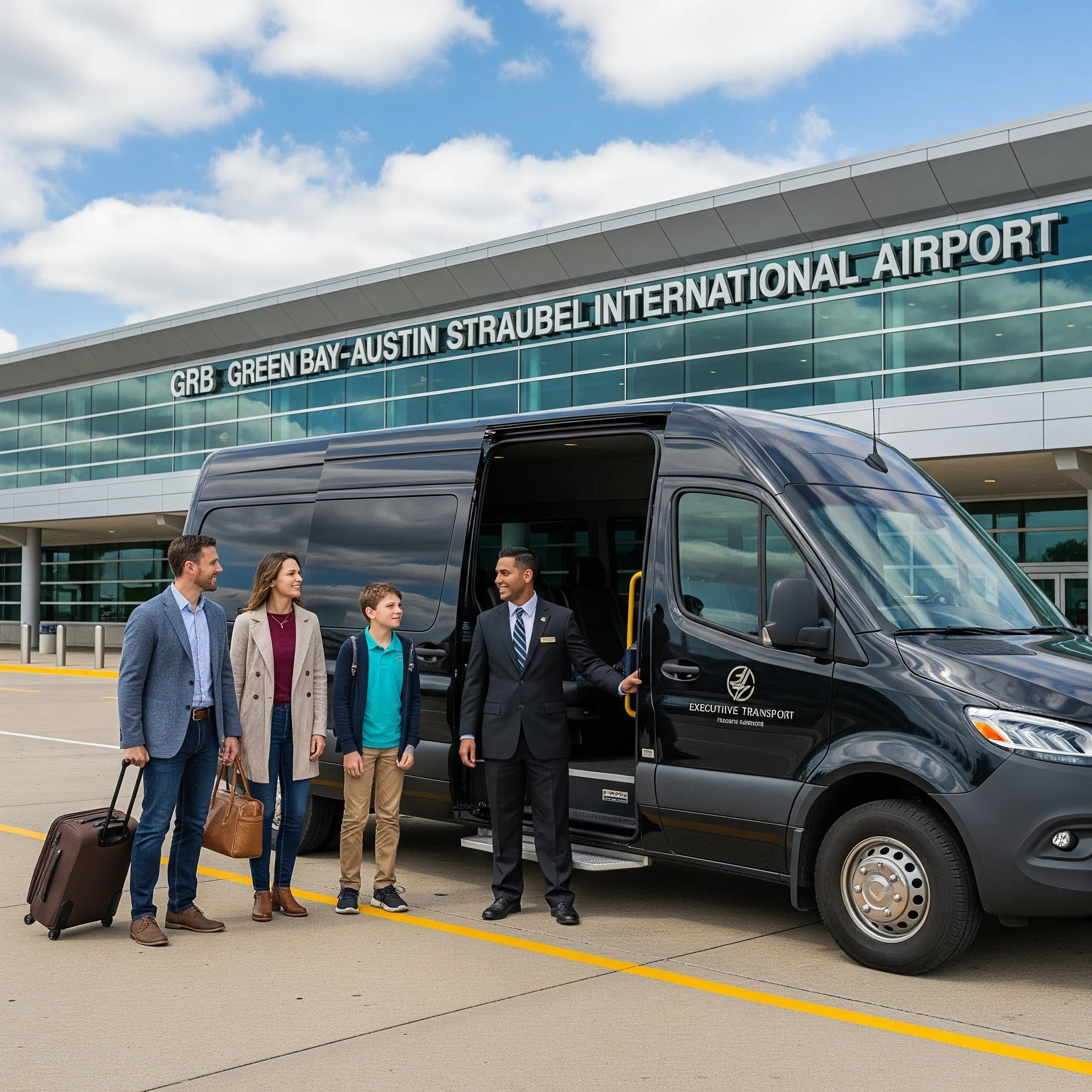 Corporate and family group transportation in Green Bay Wisconsin
