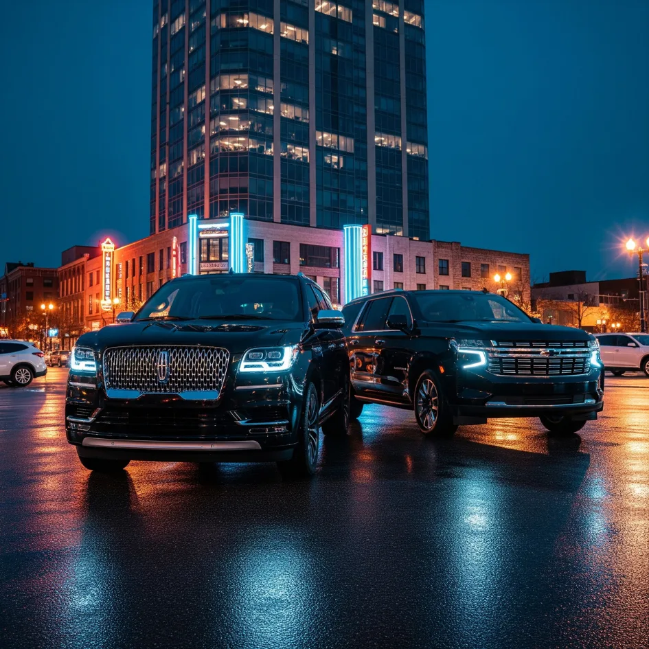Luxury Black Car Service in Madison WI