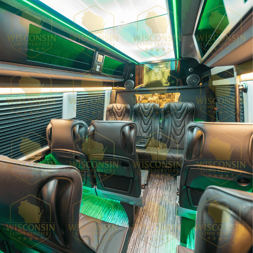 Luxury Sprinter limo rental in Milwaukee and across Wisconsin Luxury Sprinter limo rental in Milwaukee and across Wisconsin