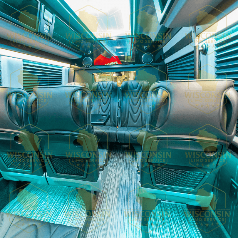 Luxury exective sprinter van rental for group transportation in Milwaukee Luxury exective sprinter van rental for group transportation in Milwaukee