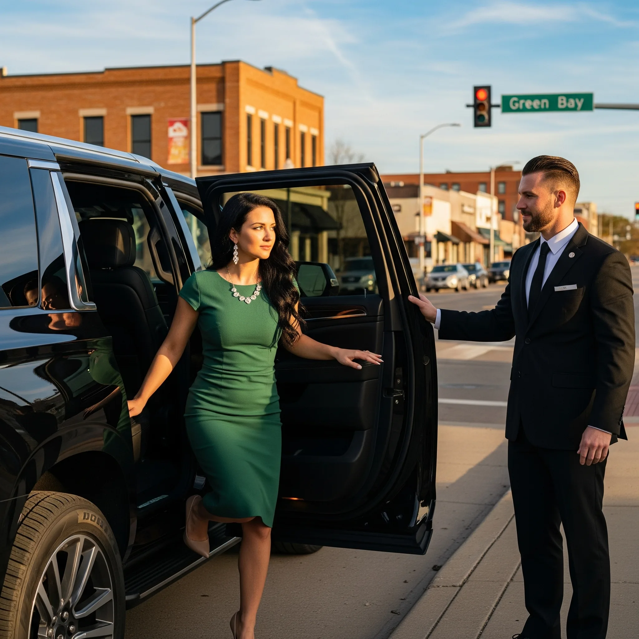 Luxury limo service in Green Bay Wisconsin