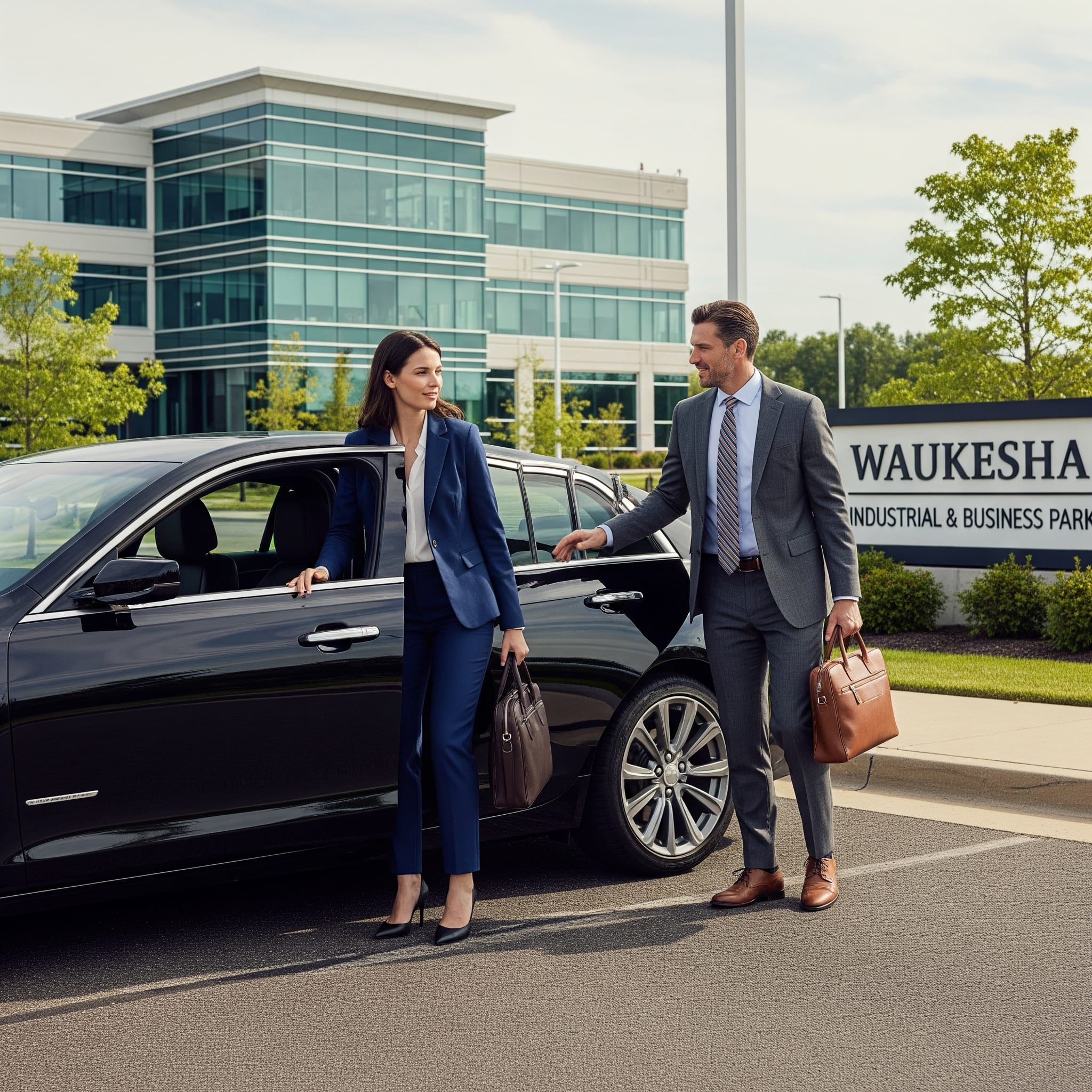 Luxury limo service in Waukesha industrial and business park Luxury limo service in Waukesha industrial and business park