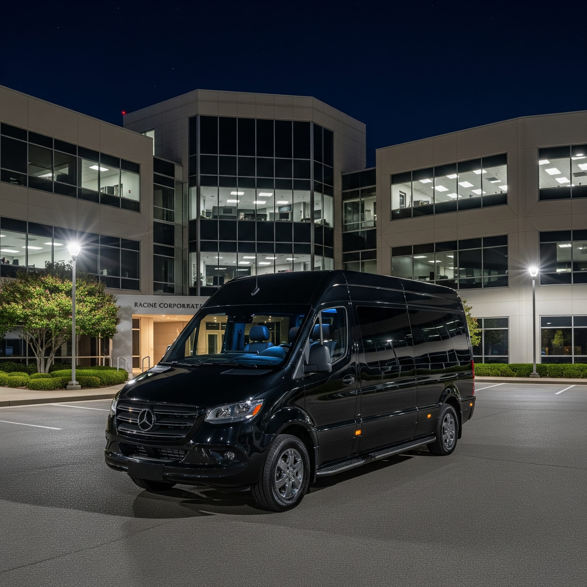 Luxury limo service to Racine corporate headquarters Luxury limo service to Racine corporate headquarters