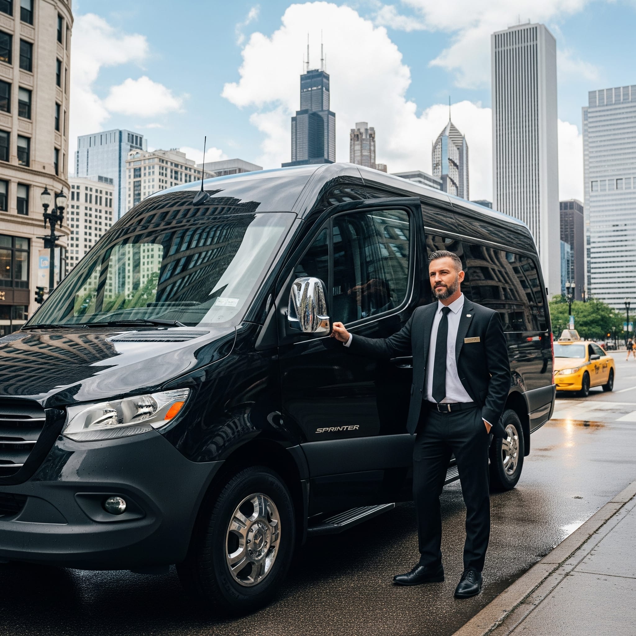 Luxury limo service to and from Chicago Midway Airport MDW in Wisconsin Luxury limo service to and from Chicago Midway Airport MDW in Wisconsin