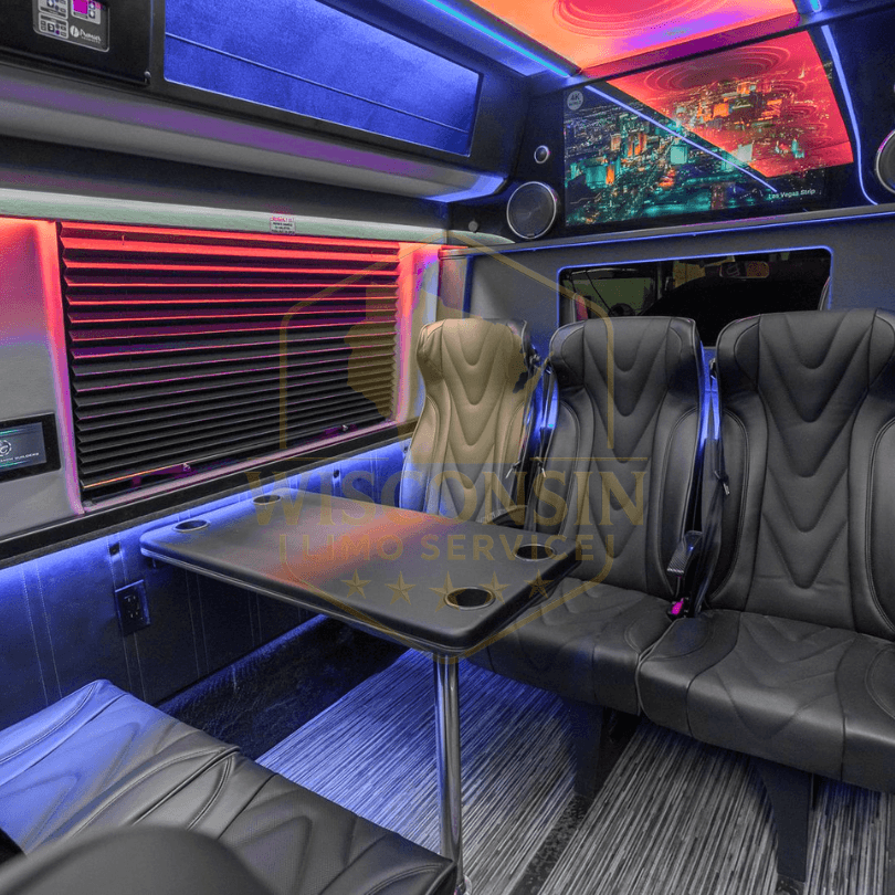 Madison Limo Service Sprinter for Large Group Transport