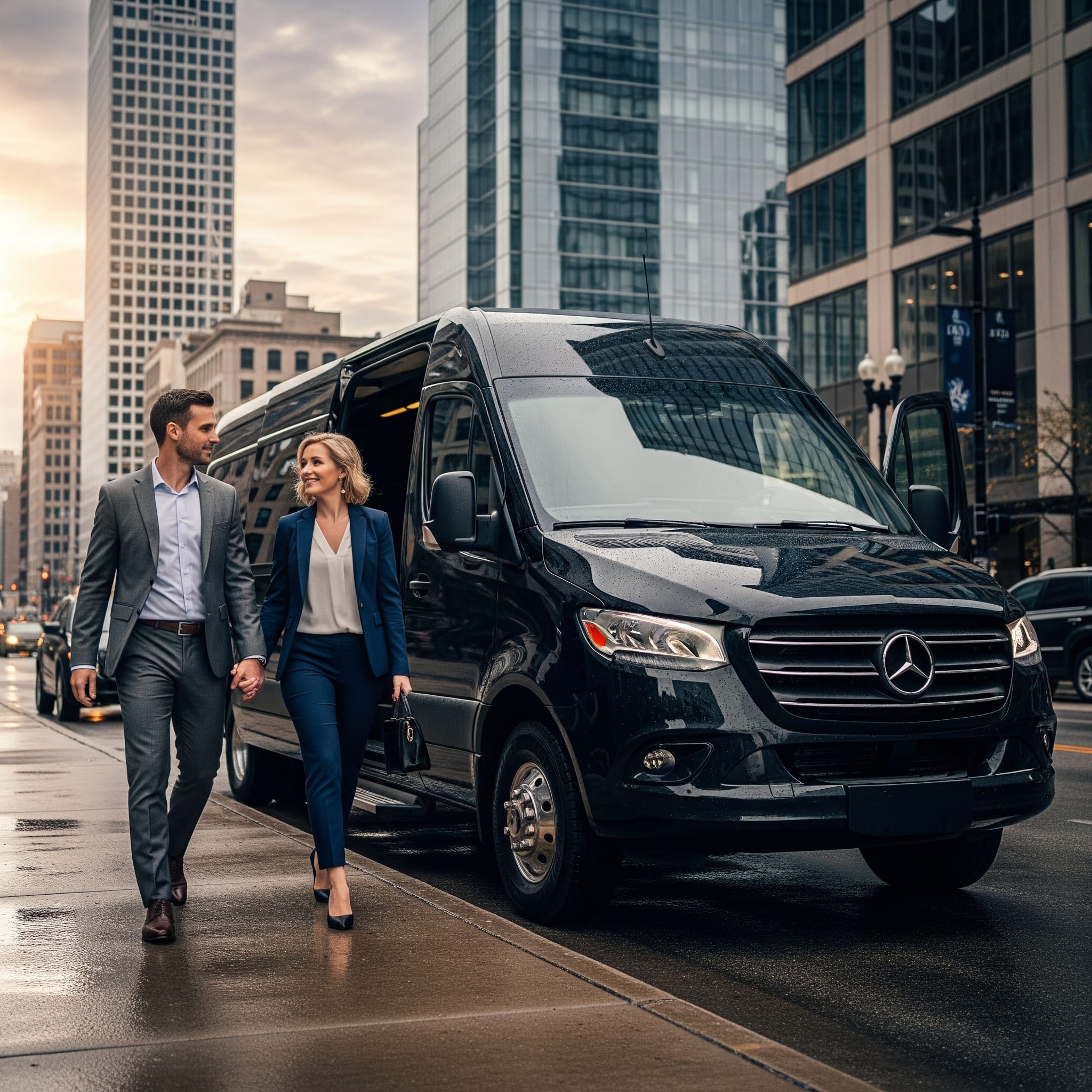 Private sedan and SUV service in Milwaukee downtown corporate hub Private sedan and SUV service in Milwaukee downtown corporate hub