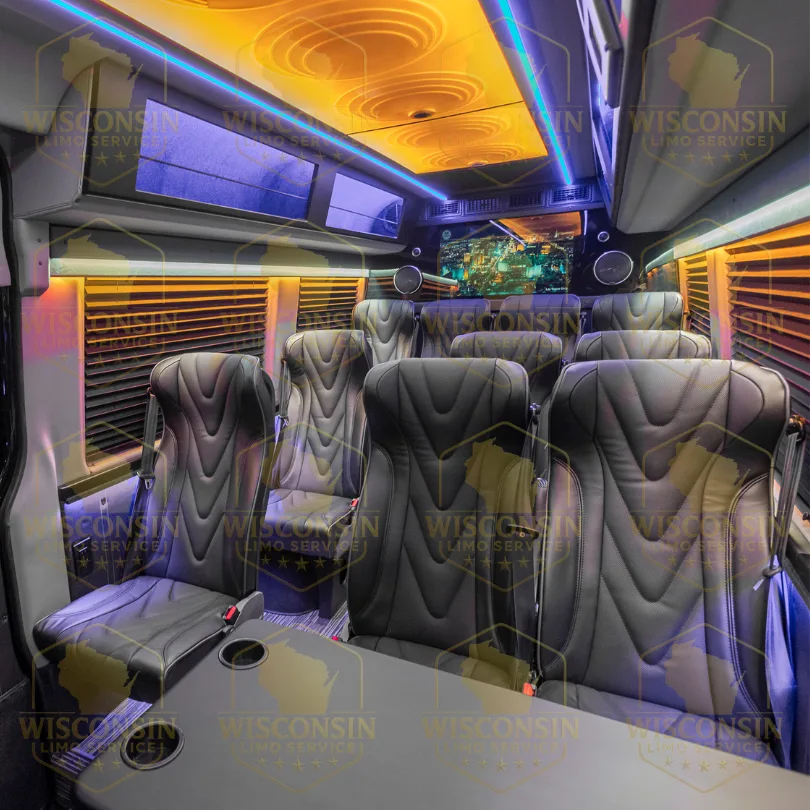 Reliable Sprinter shuttle transportation Milwaukee Wisconsin