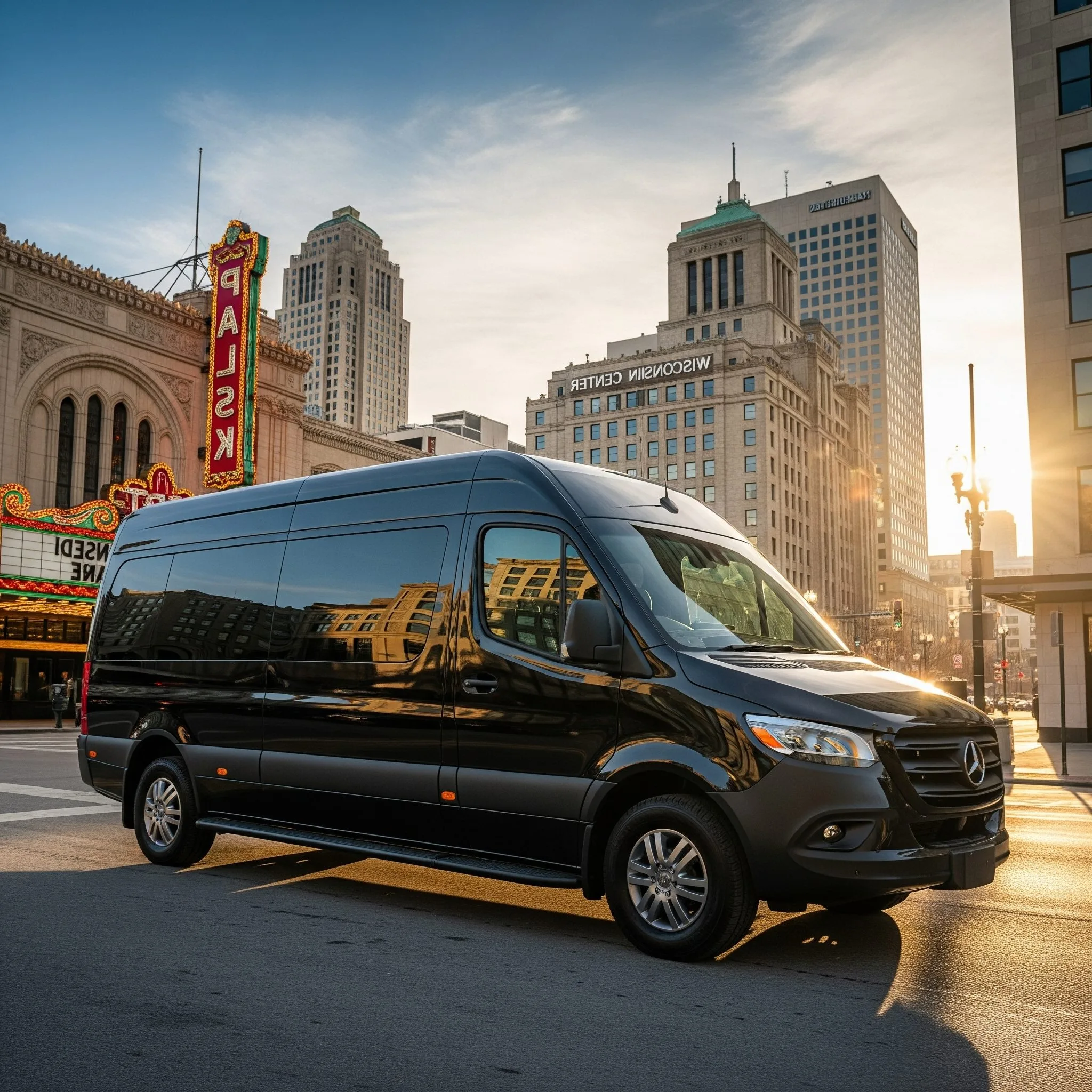 Sprinter Shuttle Service for Groups in Milwaukee & Across Wisconsin