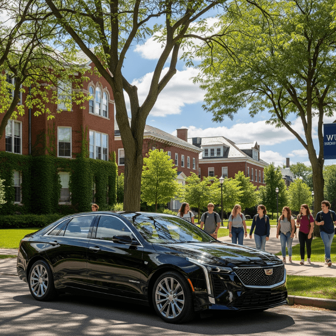 cadillac ctx executive black car service in wauwatosa