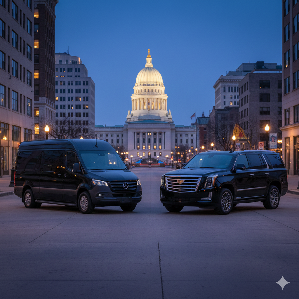 Madison WI to O'Hare Limo & Black Car Service