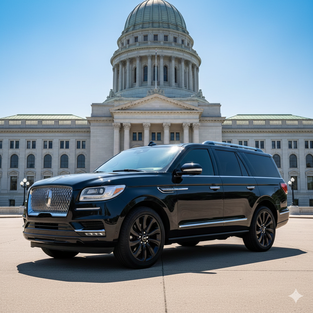 Madison to O'Hare Limo Service with Luxury SUVs