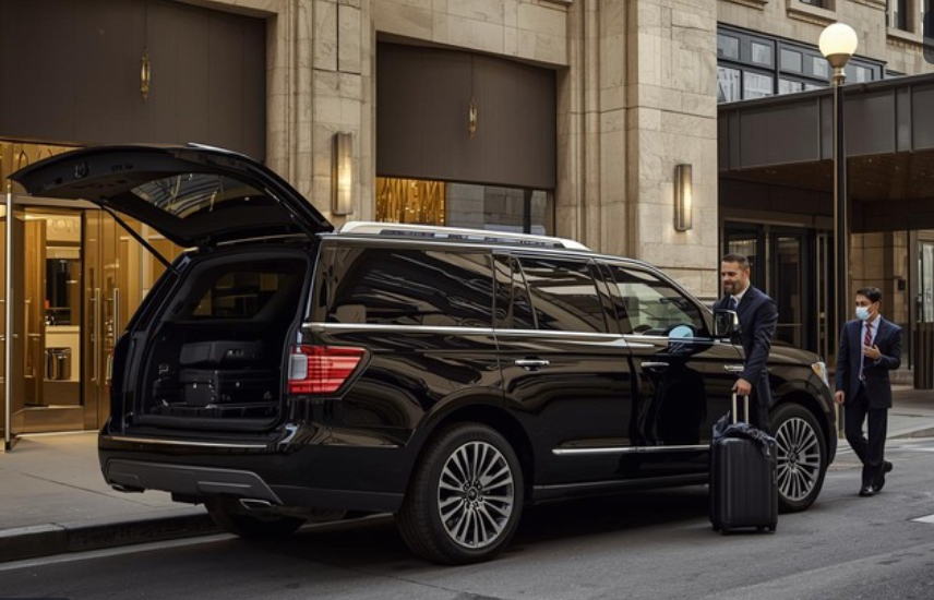 Black SUV to MKE Airport