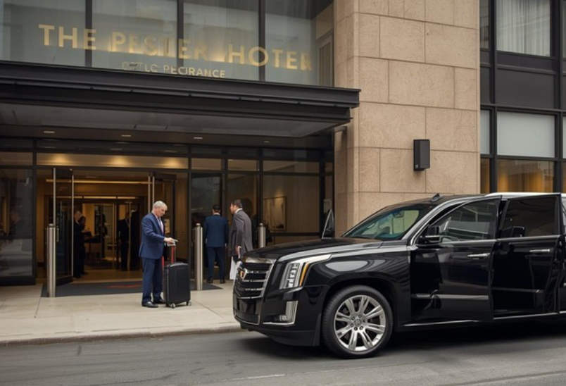 Private car to Milwaukee airport from Pfister hotel
