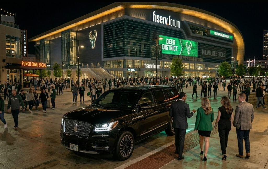 Black Car to Fiserv Forum