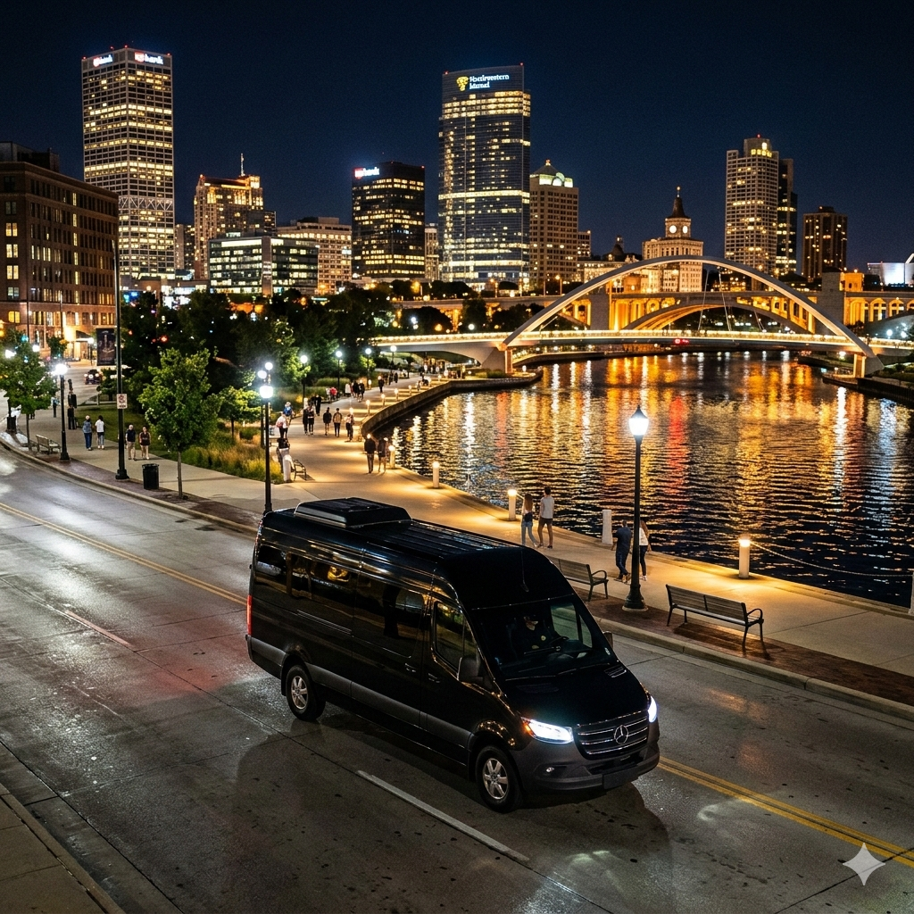Milwaukee Sprinter Limo for Luxury Group Transportation