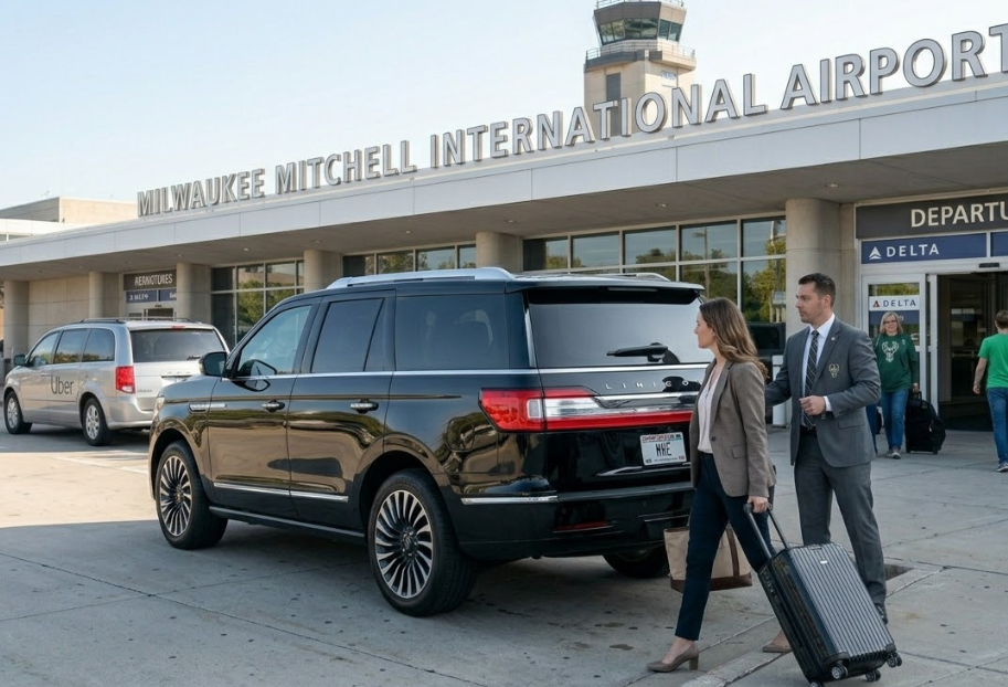 Private black car service to Milwaukee Airport
