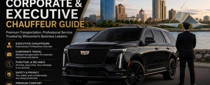 Wisconsin executive travel guide — Wisconsin Limo Service luxury SUV and executive Sprinter serving Milwaukee, Madison, and Wisconsin to O'Hare corporate rides